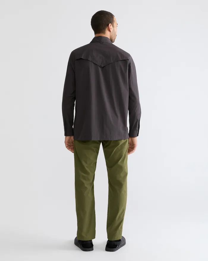 Men Syn Long Sleeve Shirt Raven Klttermusen Shirts