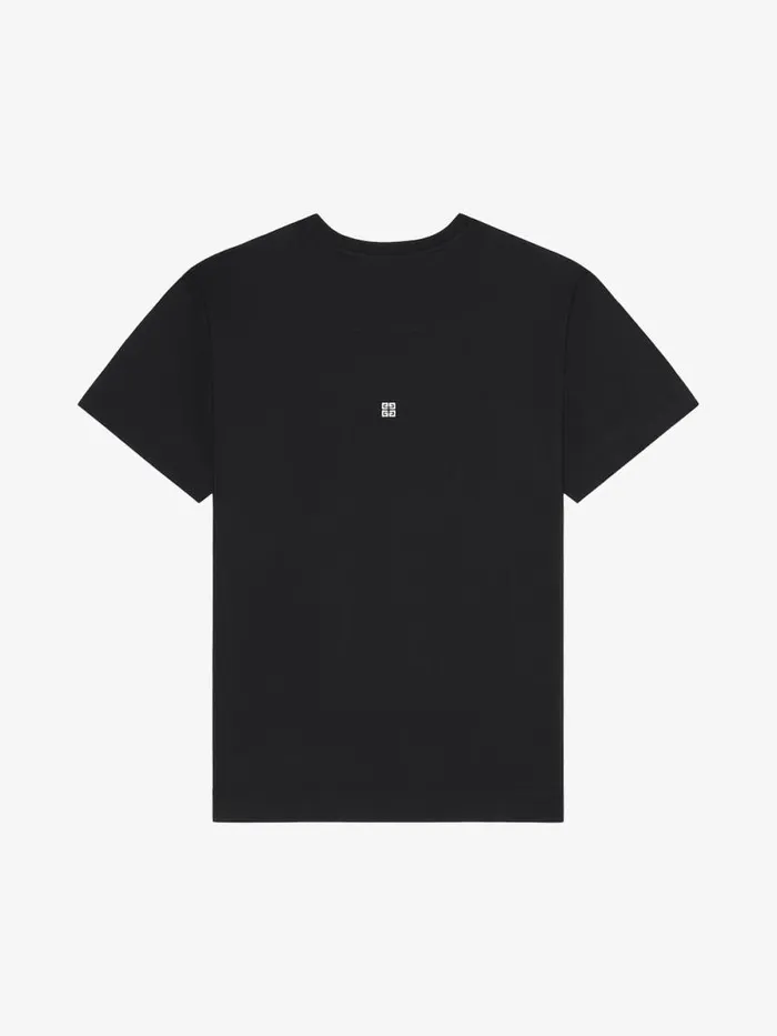Men TShirts Givenchy GIVENCHY Crest Tshirt In Cotton Black Men TShirts Givenchy GIVENCHY Crest Tshirt In Cotton Black