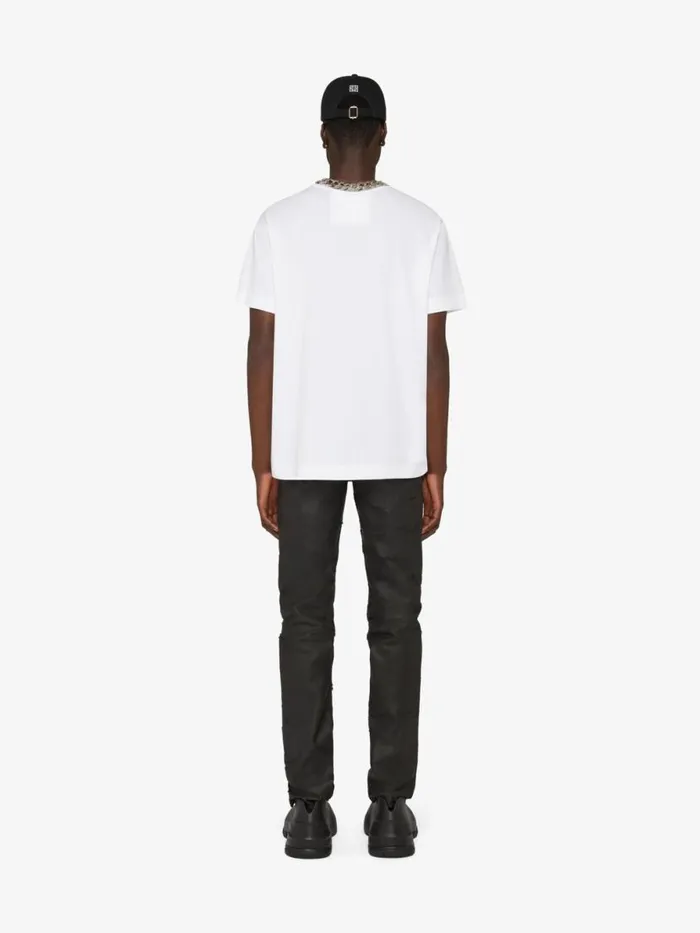 Men TShirts Givenchy Tshirt In Cotton White