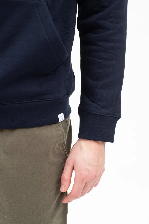 Men Vagn Classic Hoodie Dark Navy Norse Projects Sweatshirts