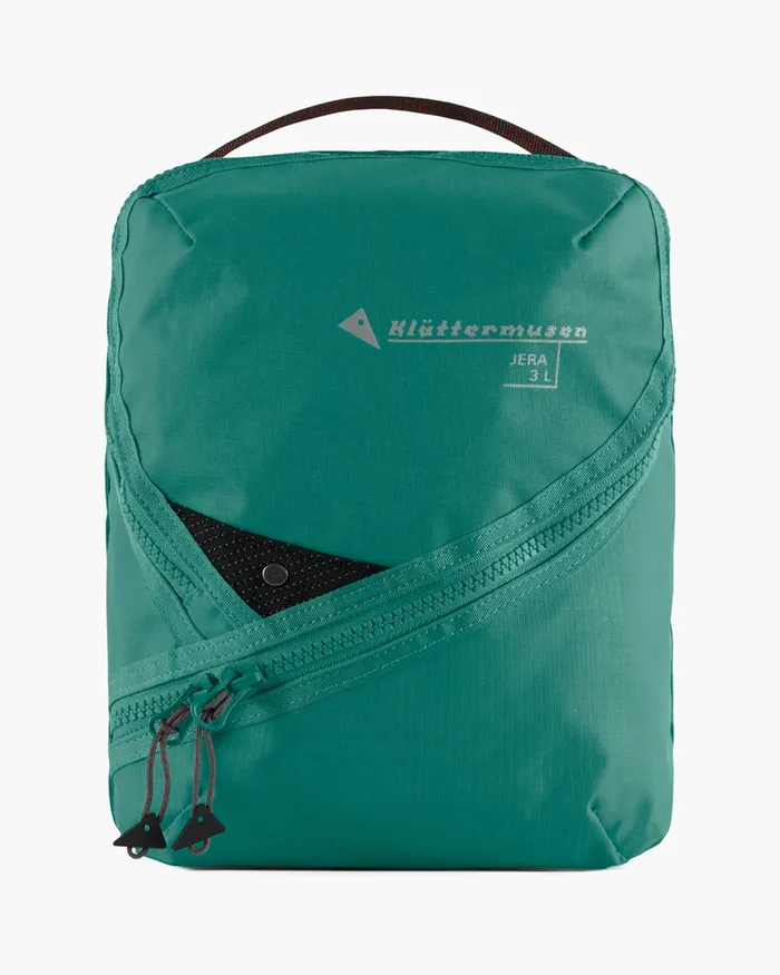 MenWomen Jera Travel Organizer 3L Ocean Green Klttermusen Gear Bags and Organisers