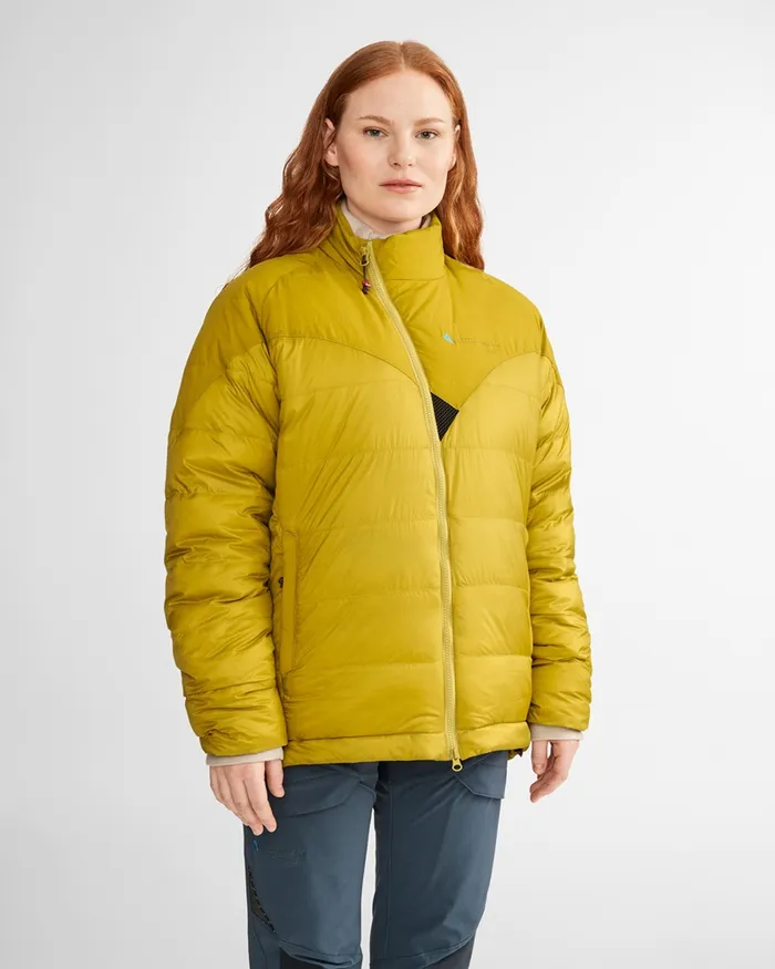 MenWomen Liv 20 Light Down Jacket Olive Klttermusen Down and Insulated Jackets