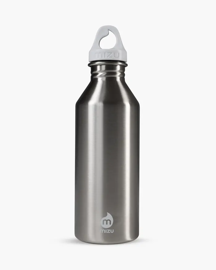 MenWomen Mizu M8 Water Bottle 750 Ml Grey Klttermusen Water Bottles