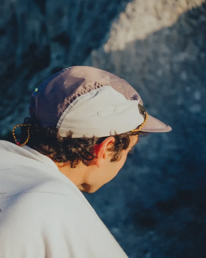 MenWomen Runa Lightweight Five Panel Cap Boysenberry Klttermusen Hats and Caps