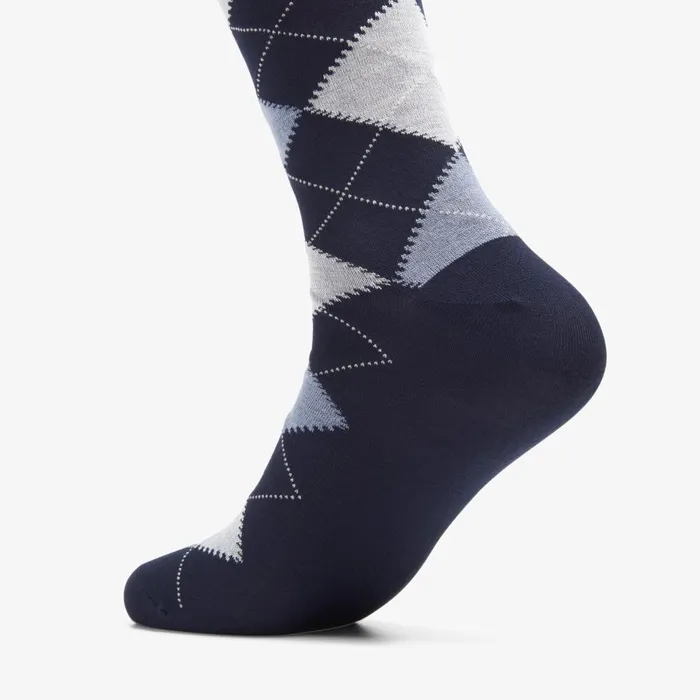 Mens Argyle Navy Men Clarks Accessories