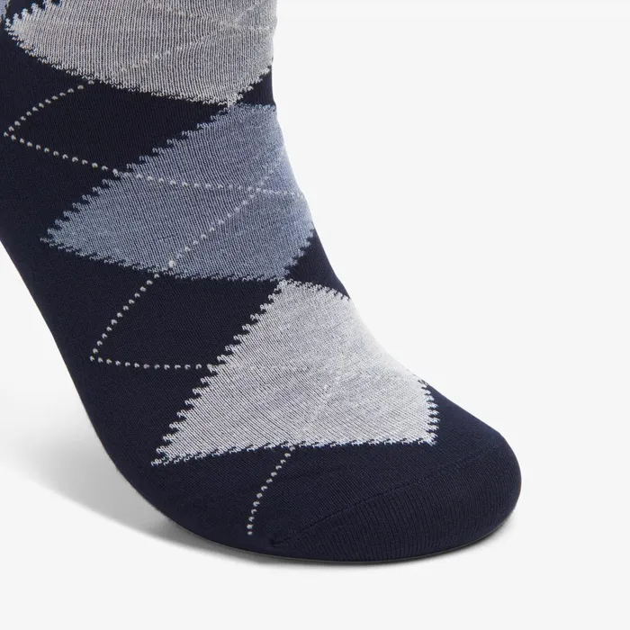 Mens Argyle Navy Men Clarks Accessories