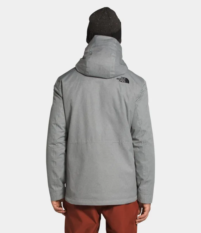 Mens The North Face 3In1 Clement Triclimate Jacket Tnf Medium Grey Heather