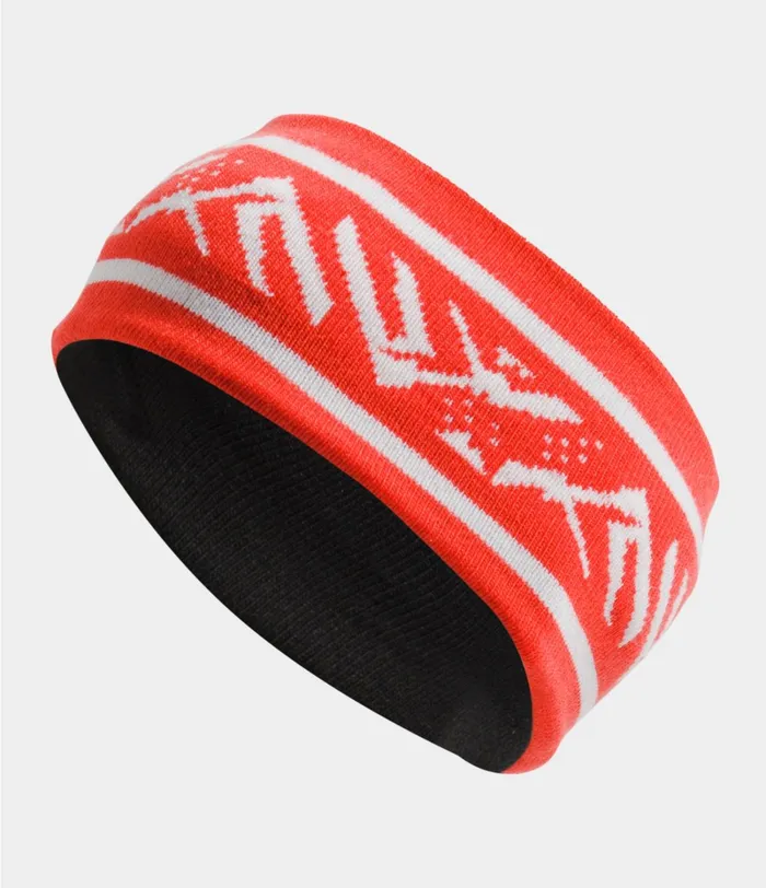 Mens The North Face Beanies and Scarves Chizzler Headband Flare Orange