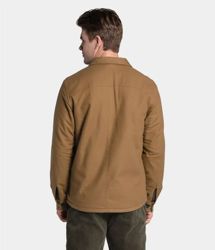 Mens The North Face Fleece Campshire Shirt Utility Brown