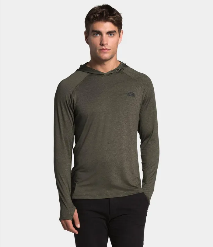 Mens The North Face Hoodies and Sweatshirts HyperLayer FD Hoodie New Taupe Green Heather Mens The North Face Hoodies and Sweatshirts HyperLayer FD Hoodie New Taupe Green Heather