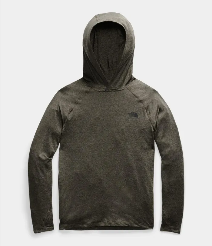 Mens The North Face Hoodies and Sweatshirts HyperLayer FD Hoodie New Taupe Green Heather