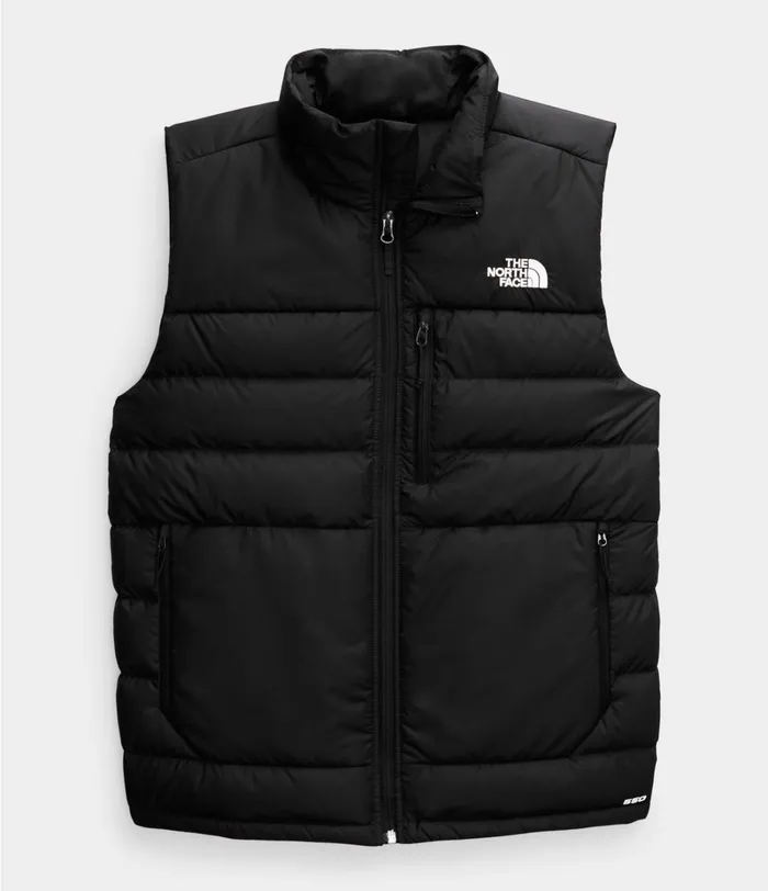 Mens The North Face Insulated and Down Jackets Aconcagua 2 Vest Tnf Black