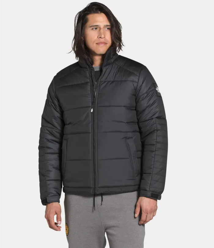 Mens The North Face Insulated and Down Jackets Brazenfire JacketEU Asphalt Grey