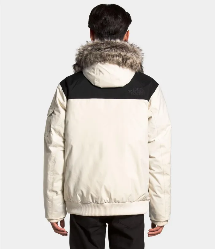 Mens The North Face Insulated and Down Jackets Gotham Jacket III Vintage Whitetnf Black