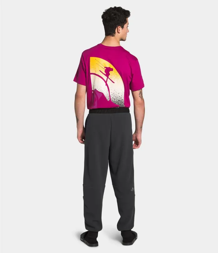 Mens The North Face Pants Fleeski Fleece PantEU Asphalt Grey