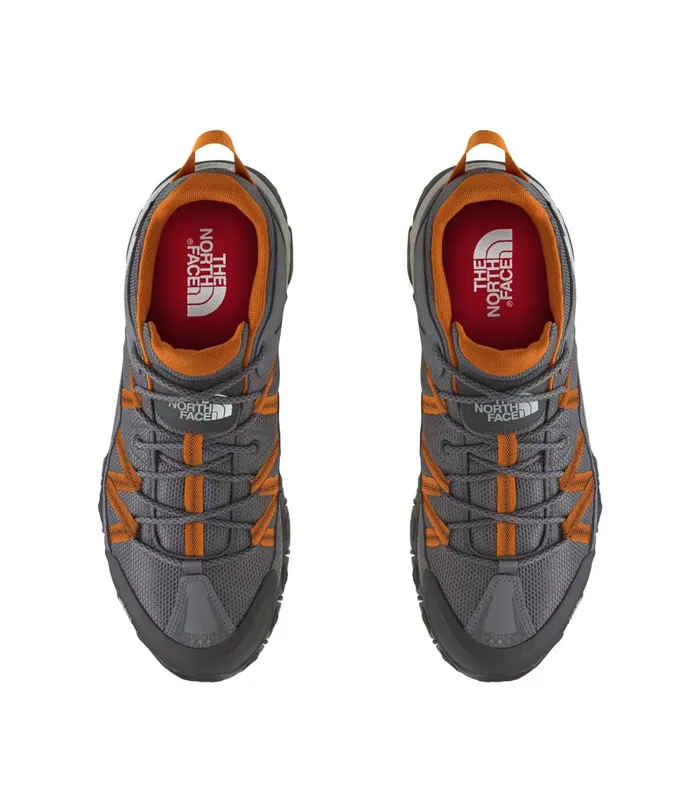 Mens The North Face Sneakers Ultra 111 WP Zinc Greyburnt Orange