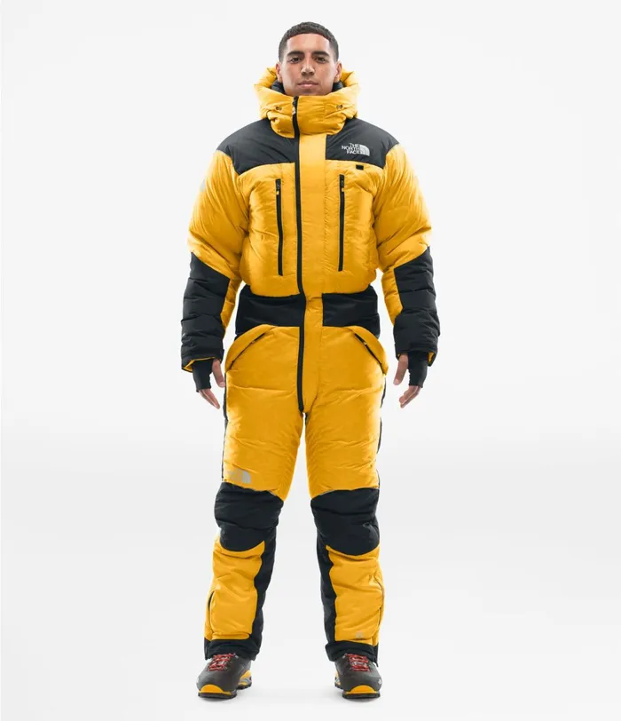 Mens The North Face Snowsports Himalayan Suit Summit Goldtnf Black