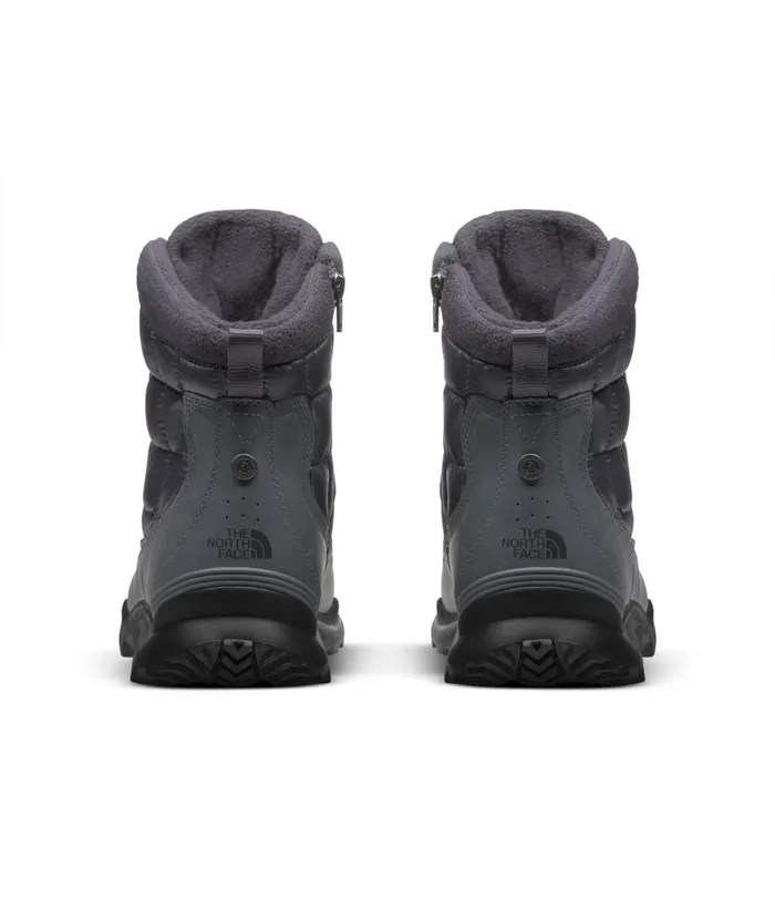 Mens The North Face Winter Boots Thermoball Boot Zipper Zinc Greyebony Grey