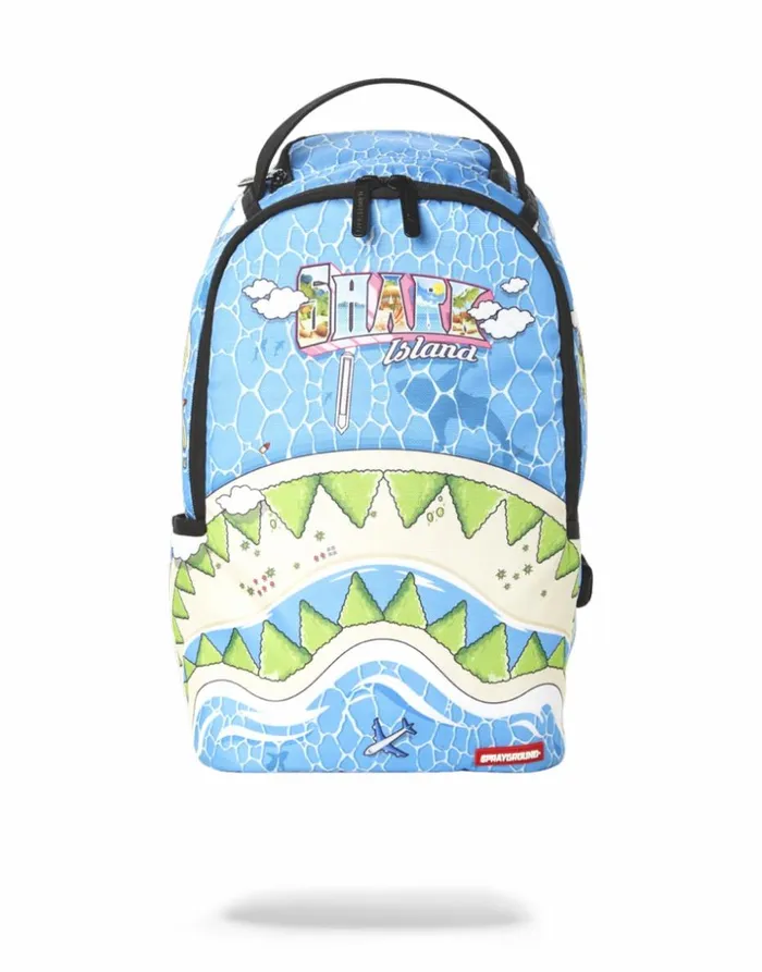 MINI WELCOME TO SHARK ISLAND BACKPACK Bags SPRAYGROUND