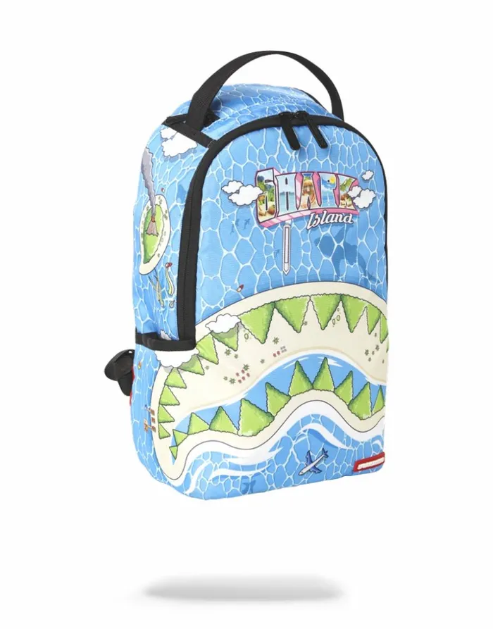 MINI WELCOME TO SHARK ISLAND BACKPACK Bags SPRAYGROUND