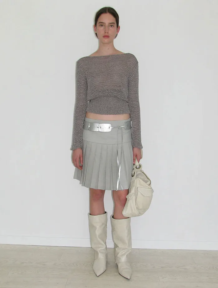 Mintha Silver Women Paloma Wool Belts