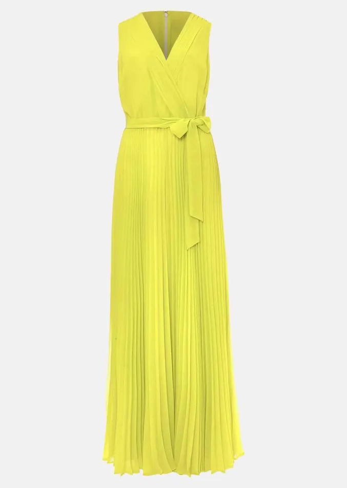 Molly Chiffon Maxi Dress Lime Women Phase Eight Dresses