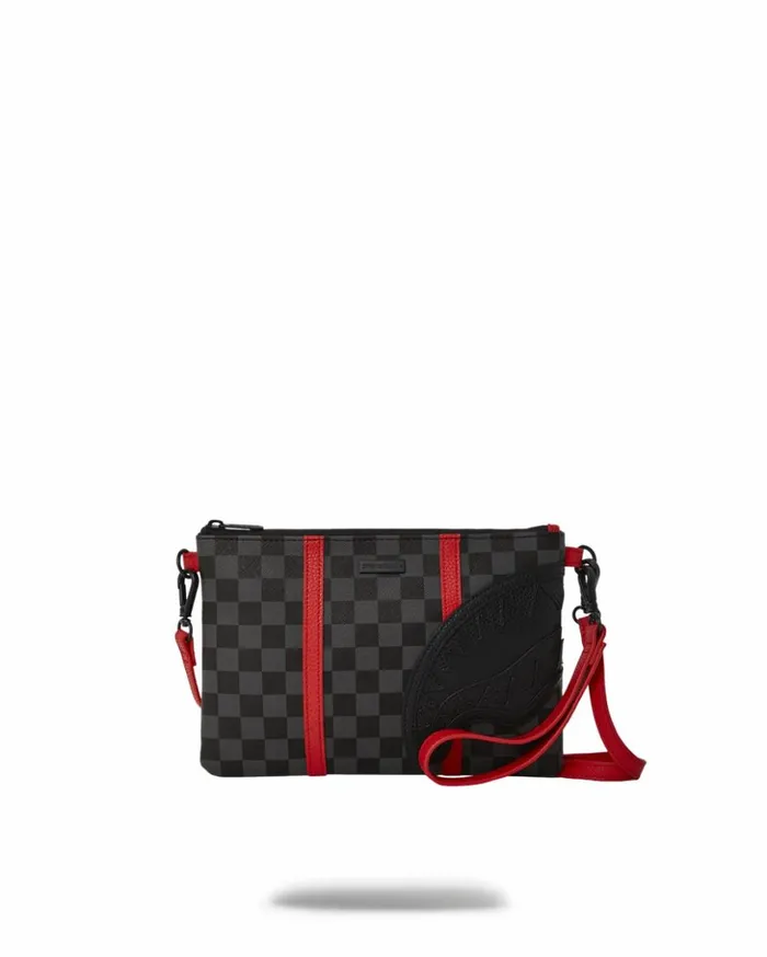 MONACO SHARK CLUB CROSSOVER CLUTCH W SHOULDER STRAP Bags SPRAYGROUND