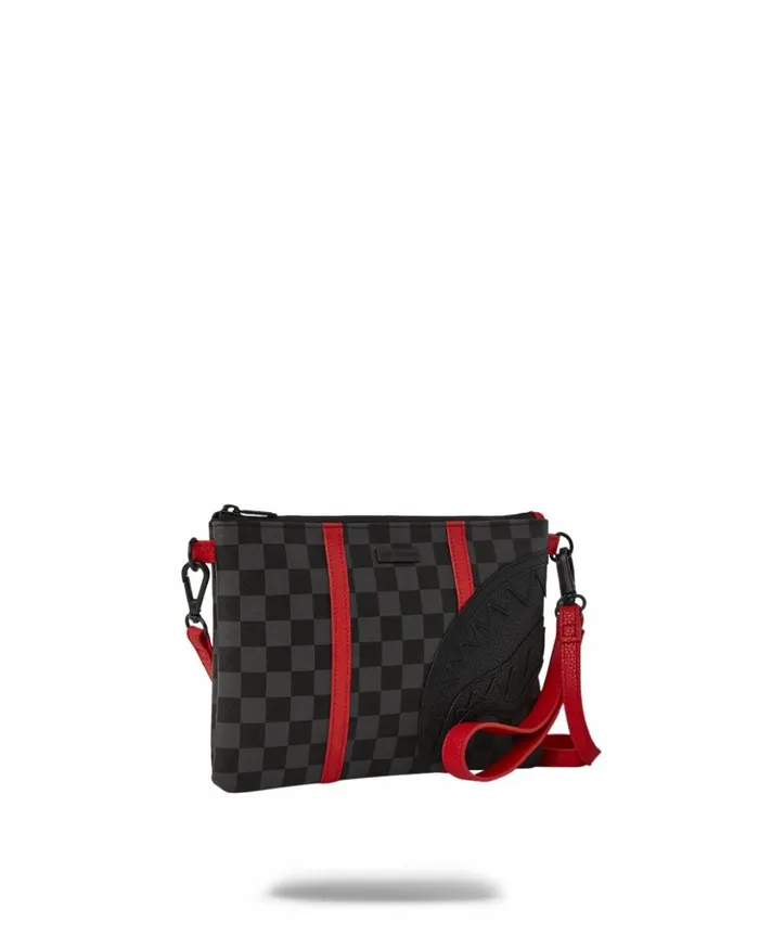 MONACO SHARK CLUB CROSSOVER CLUTCH W SHOULDER STRAP Bags SPRAYGROUND