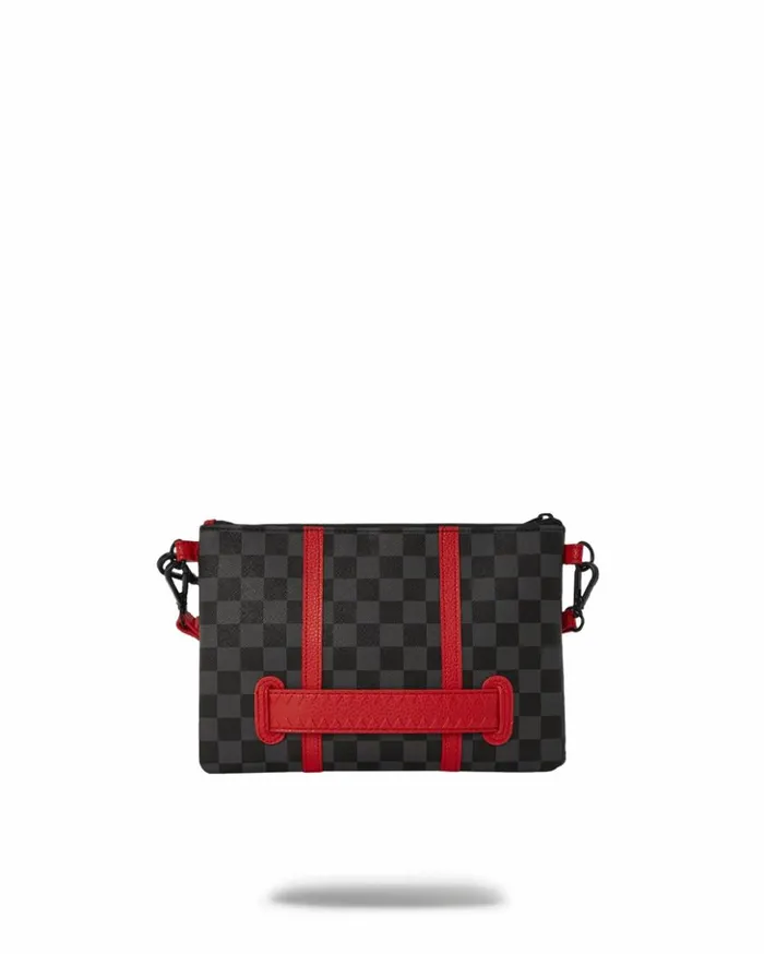 MONACO SHARK CLUB CROSSOVER CLUTCH W SHOULDER STRAP Bags SPRAYGROUND