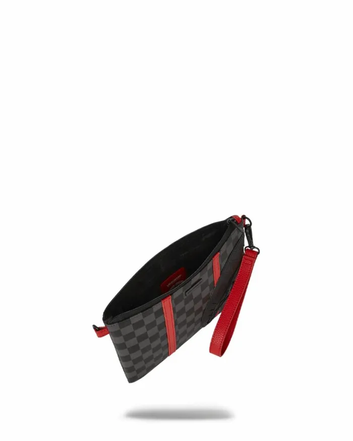 MONACO SHARK CLUB CROSSOVER CLUTCH W SHOULDER STRAP Bags SPRAYGROUND