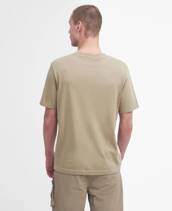 Mondrian ColourBlocked TShirt Bright White Men Barbour TShirts