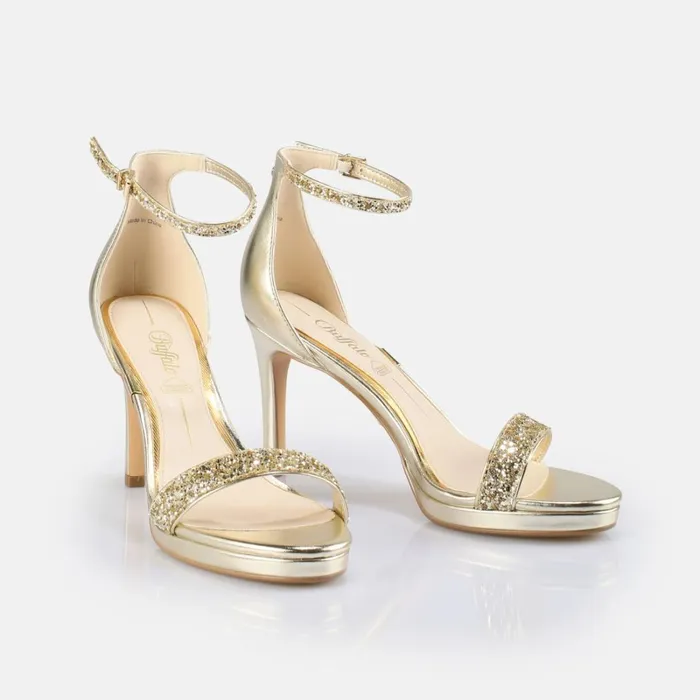 Monroe 2 Gold Buffalo Heels Monroe 2 Gold Buffalo Heels