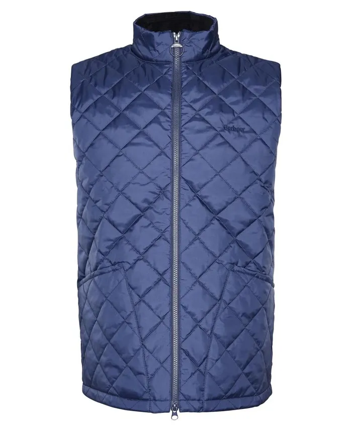 Monty Gilet Classic Navy Men Barbour Gilets and Liners