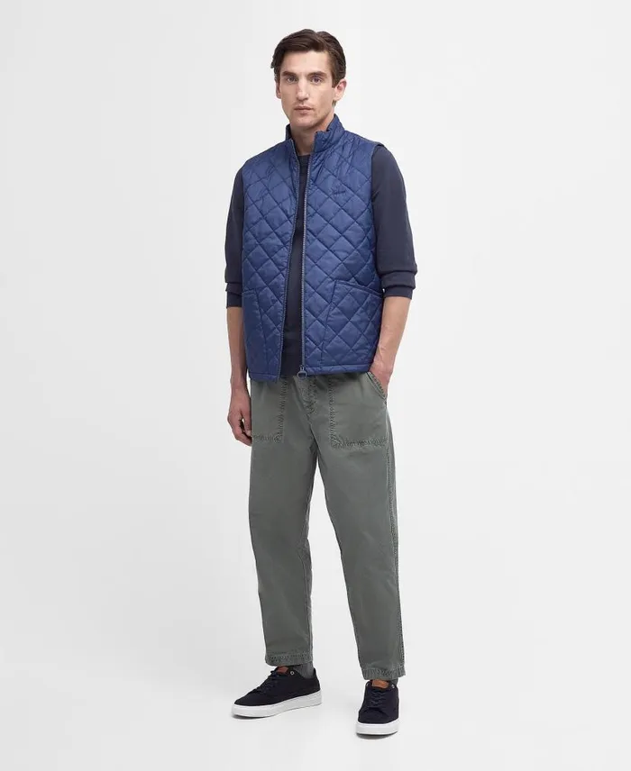 Monty Gilet Classic Navy Men Barbour Gilets and Liners
