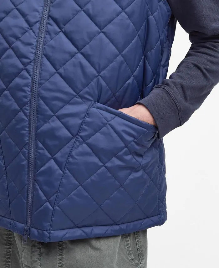 Monty Gilet Classic Navy Men Barbour Gilets and Liners