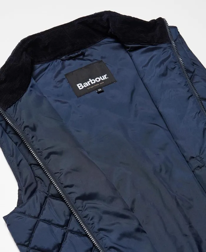 Monty Gilet Classic Navy Men Barbour Gilets and Liners
