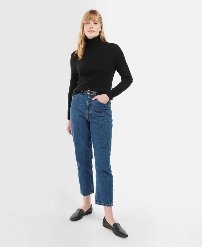 Moorland HighRise Jeans Original Wash Women Barbour Trousers and Shorts