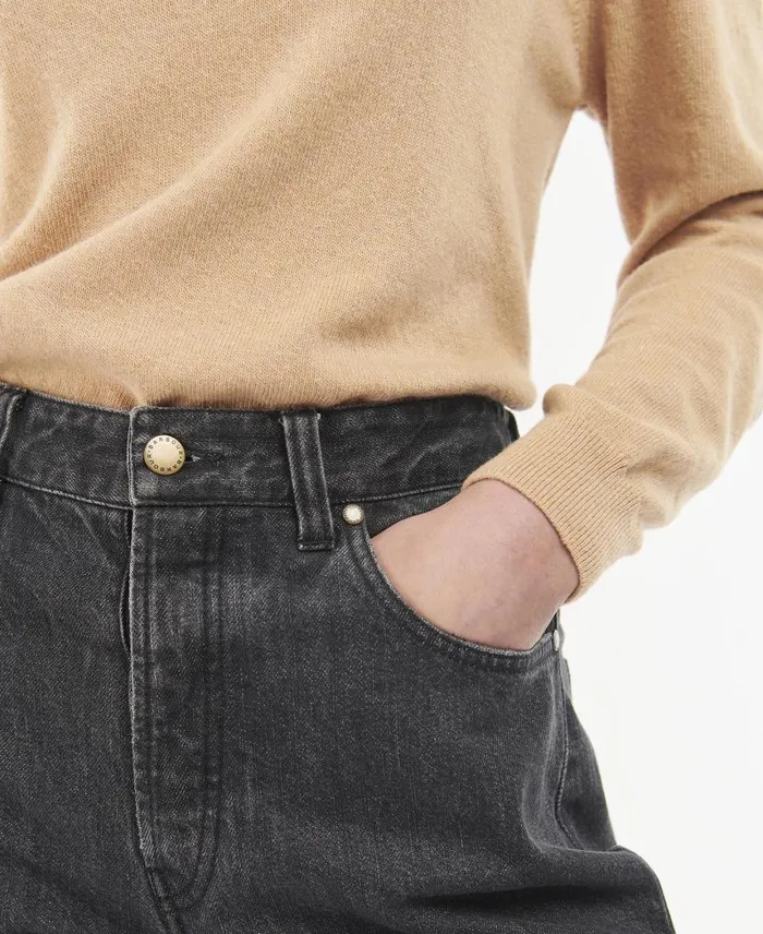Moorland HighRise Jeans Original Wash Women Barbour Trousers and Shorts