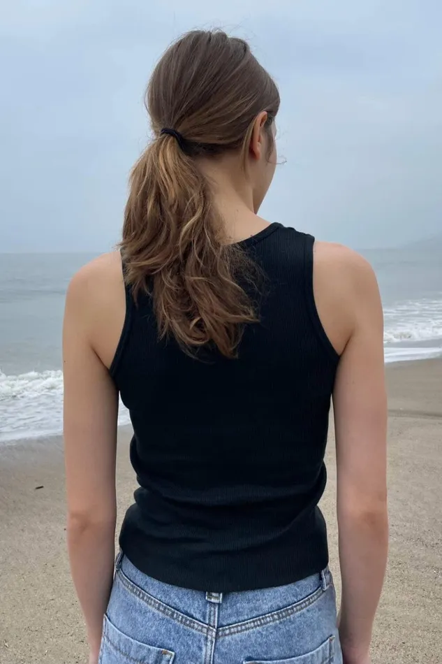 Natasha Tank Black Women Brandy Melville Tops