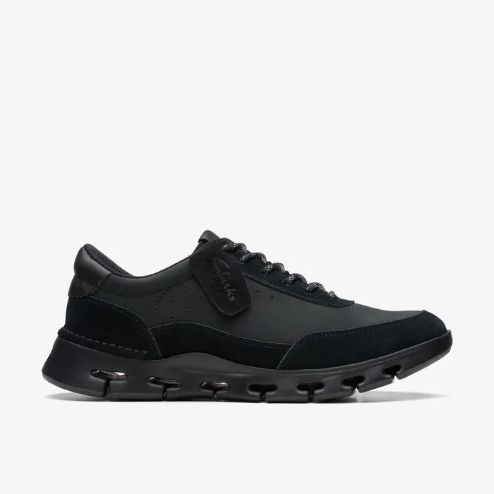 Nature X One BlackBlack Men Clarks Sneakers