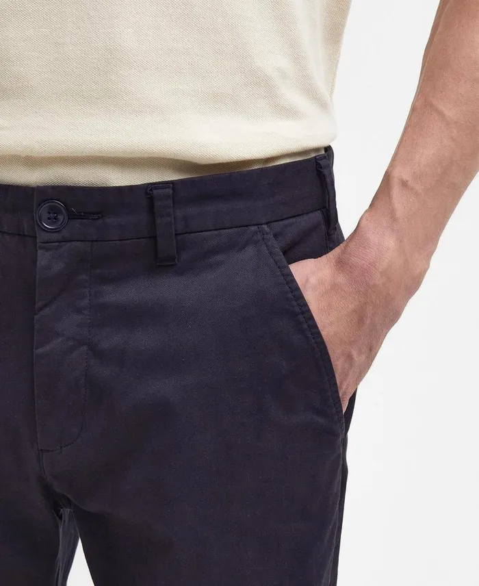 Neuston Essential Chinos Navy Men Barbour Trousers and Shorts