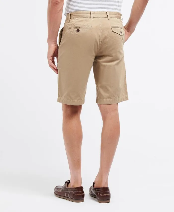 Neuston Twill Short Force Blue Men Barbour Trousers and Shorts