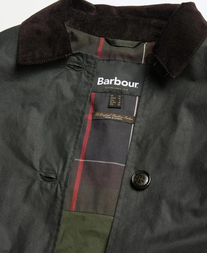 Newholm Waxed Jacket Sageclassic Women Barbour Waxed Jackets