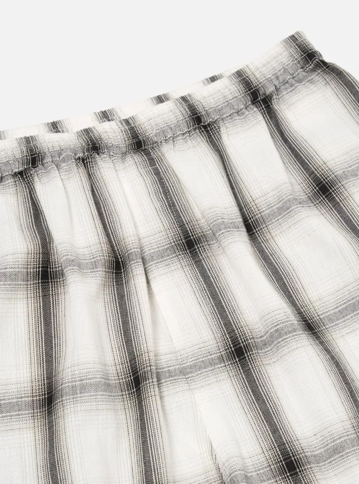 Nightwear Men Universal Works Universal Works Pyjama Pant In Ecru Shadow Check