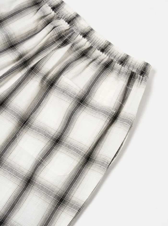 Nightwear Men Universal Works Universal Works Pyjama Pant In Ecru Shadow Check