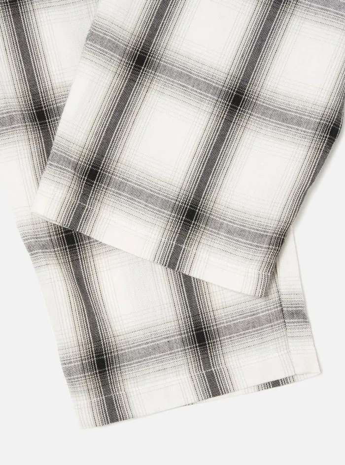 Nightwear Men Universal Works Universal Works Pyjama Pant In Ecru Shadow Check