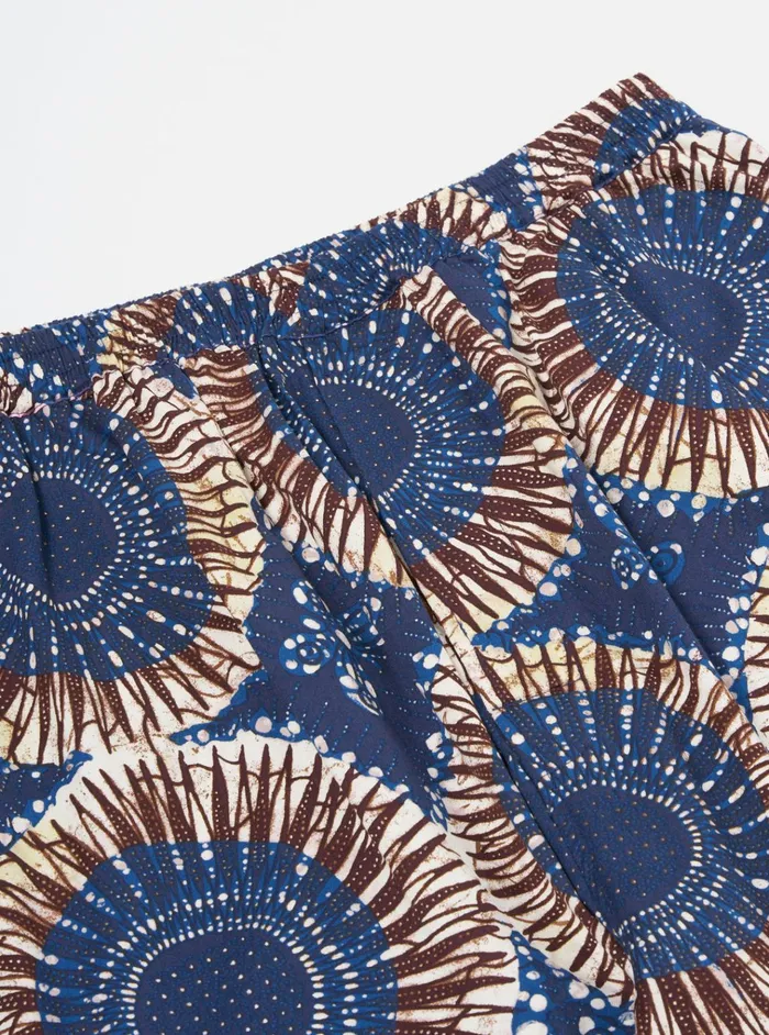 Nightwear Men Universal Works Universal Works Pyjama Pant In Navy Hokkoh Print