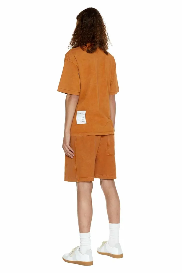 NTRLS Rust Orange Oversized Tshirt Rust Orange Men Jaded London TShirts