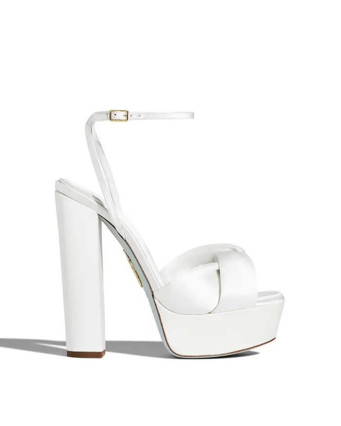 Olie Plateau 140 White Women Aquazzura Bridal Olie Plateau 140 White Women Aquazzura Bridal
