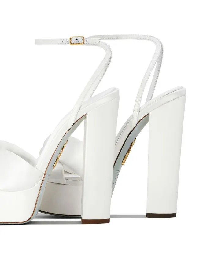 Olie Plateau 140 White Women Aquazzura Bridal Olie Plateau 140 White Women Aquazzura Bridal